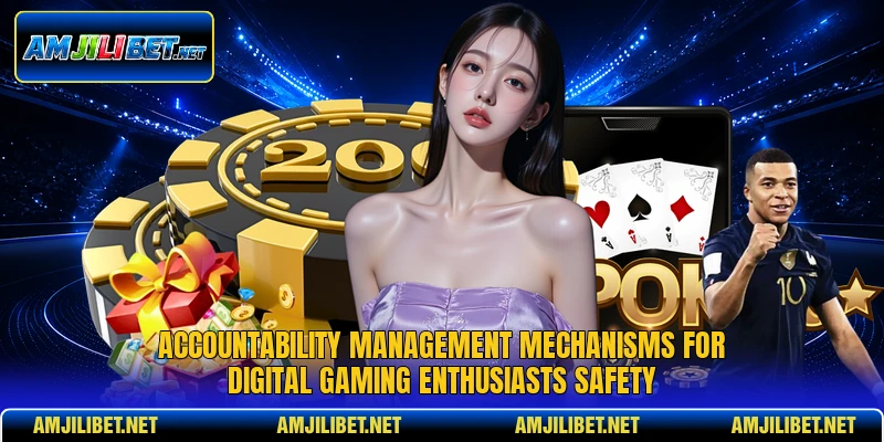 Accountability management mechanisms for digital gaming enthusiasts safety