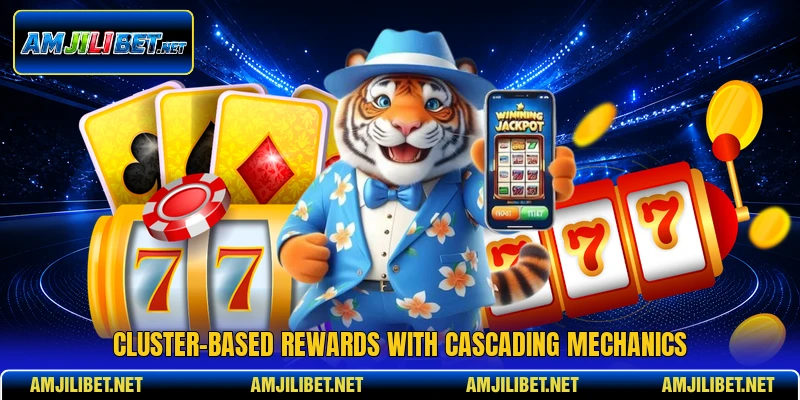 Cluster-based rewards with cascading mechanics