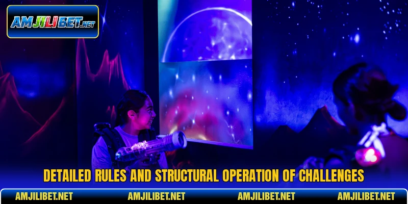Detailed rules and structural operation of challenges