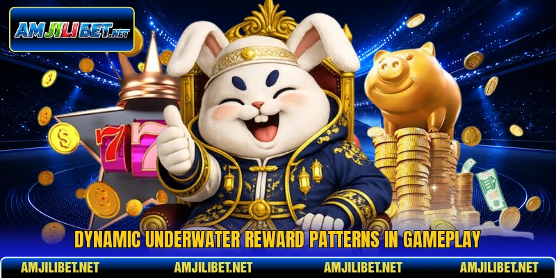 Dynamic underwater reward patterns in gameplay