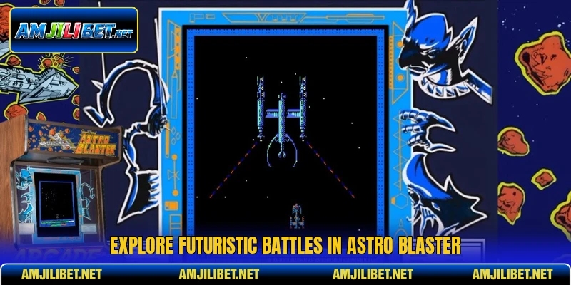 Explore futuristic battles in Astro Blaster
