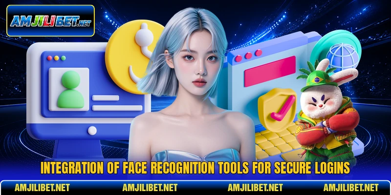 Integration of face recognition tools for secure logins