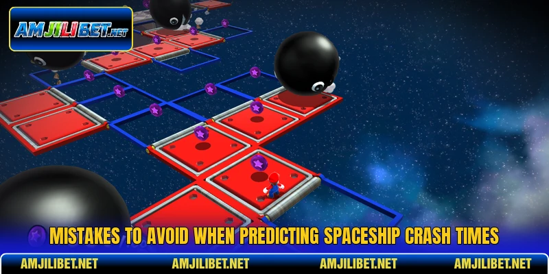 Mistakes to avoid when predicting spaceship crash times