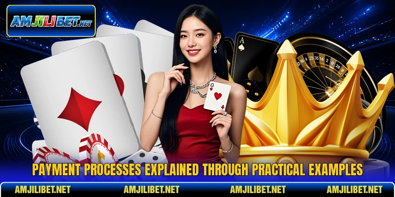 Payment processes explained through practical examples