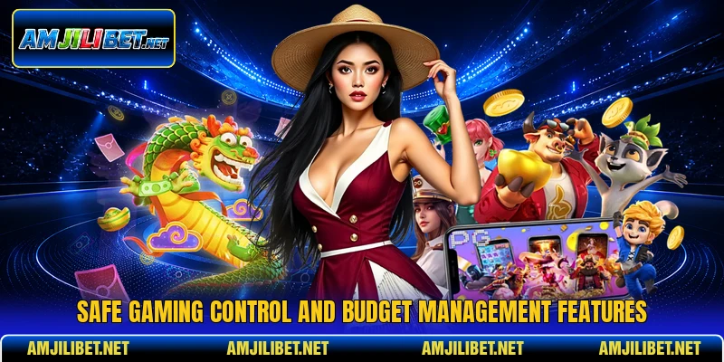 Safe gaming control and budget management features