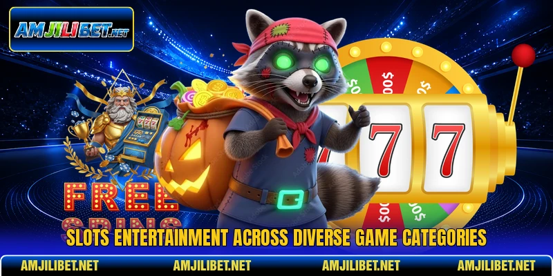 Slots entertainment across diverse game categories